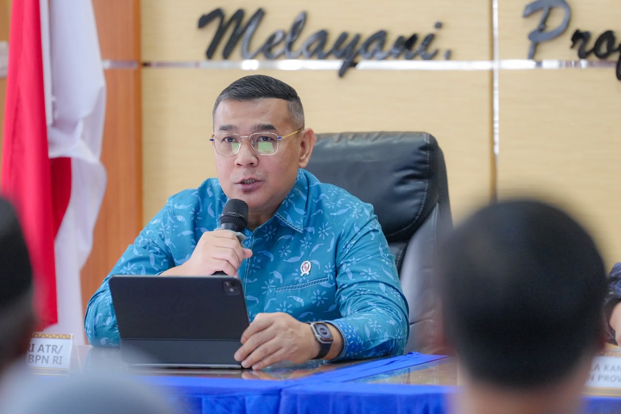 Sambangi Lampung, Wamen ATR Waka BPN: Pelayanan di Loket Jadi Tolok Ukur Keberhasilan Kantah