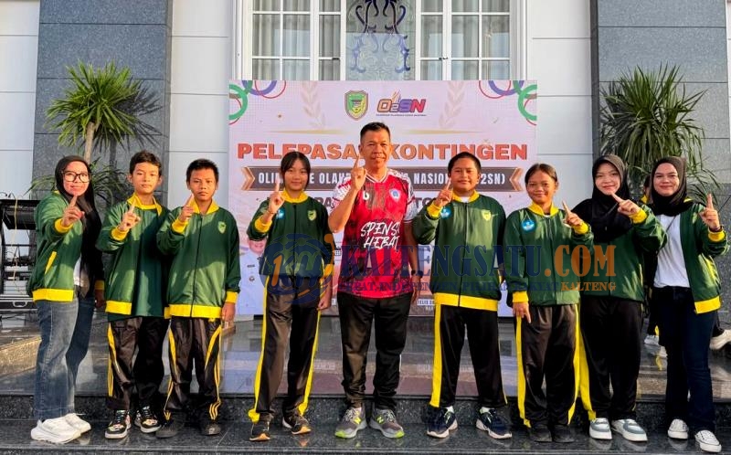 Enam Siswa SMPN 1 Muara Teweh Perkuat Kontingen Barito Utara di O2SN K